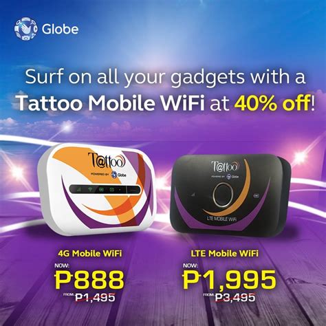 how to use globe tattoo pocket wifi|Globe Tattoo Pocket Wifi Plan .